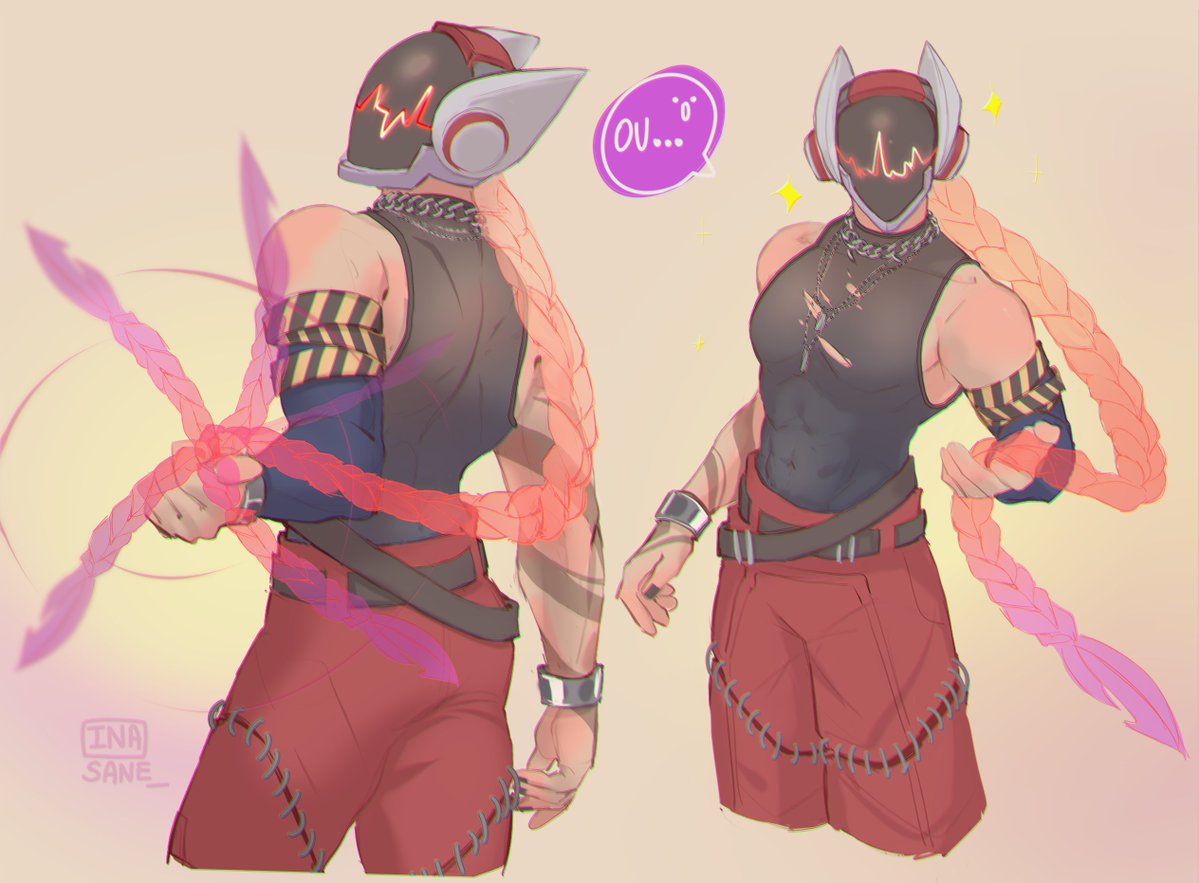 inasane_'s tweet photo. -"I still preffer your work with Pentakill.. but the helmet is cool." 

#kayn #sona #kaynxsona #sonaxkayn #LeagueOfLegends #LeagueOfLegendsFanArt #Heartsteelcomback2026 #heartsteel #pentakill https://t.co/RfQTOn5W4e