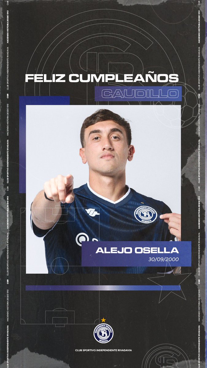 CSIRoficial's tweet photo. ¡Feliz cumpleaños Alejo Osella!🎉⭐️💙 https://t.co/9AWSAAOlvL