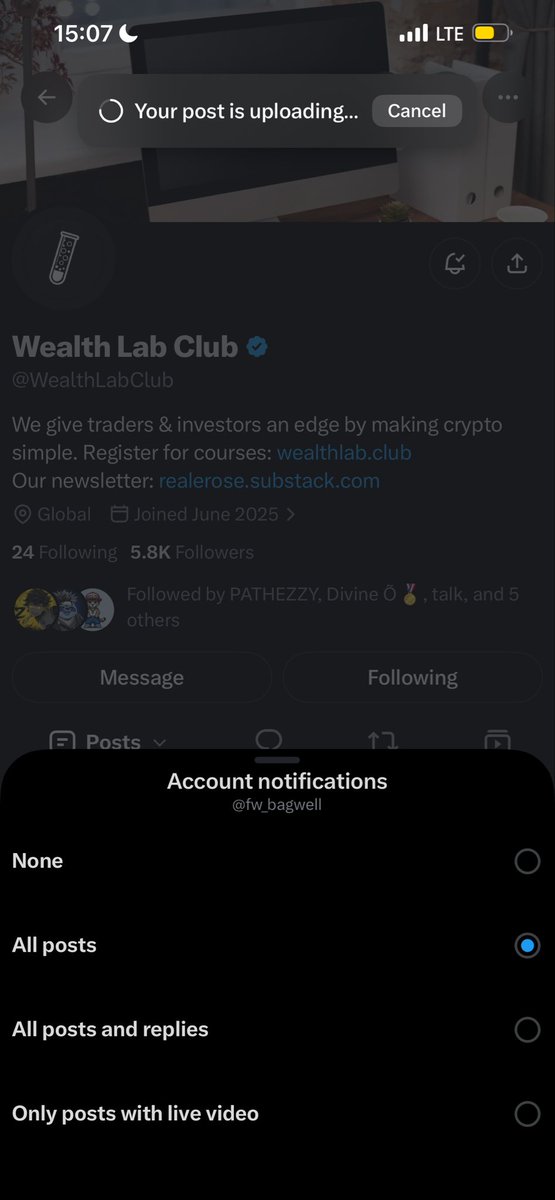 fw_bagwell's tweet photo. @WealthLabClub Done 
@NotiiWin 
@LennyiCFC28 

Bv2kWfiCj4m1BwUVmsrbmX9akQfLiDJvn2YyQaafFzo5 https://t.co/FN65j4D0TD
