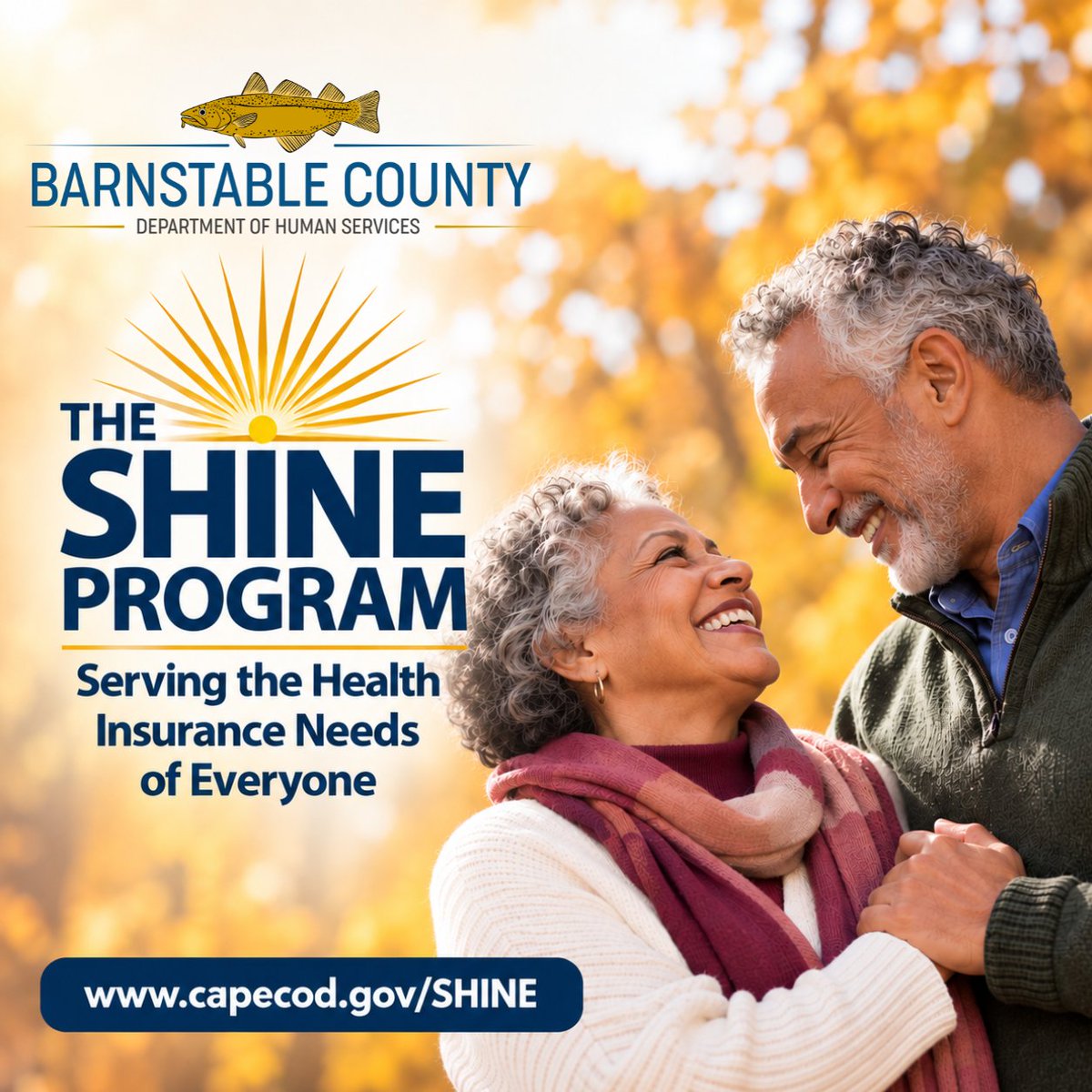 CapeCodGov's tweet photo. ☀️ Medicare Open Enrollment: Oct. 15–Dec. 7!
Barnstable County’s SHINE Program offers FREE, unbiased counseling to help you compare plans, review coverage and explore savings.
📞 508-375-6762 🔗 https://t.co/YsfxdKtTdv
Appointments fill quickly!
#Medicare #CapeCod #SHINE https://t.co/80mU46zJyN
