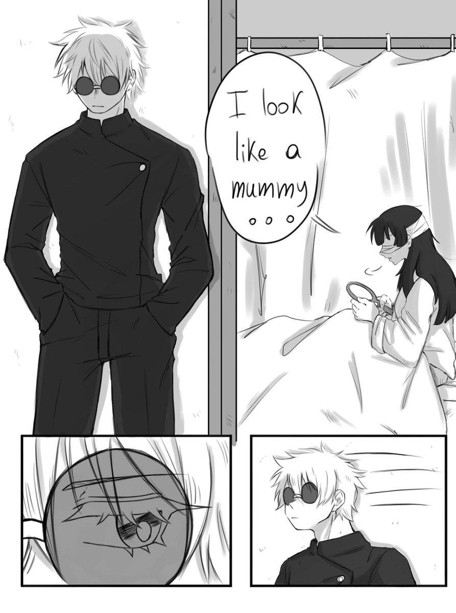 KimyonaTsujo's tweet photo. #jjk #jujutsukaisen #gojohime #gouta
Part. 1/2 https://t.co/Dg4EPvccSs