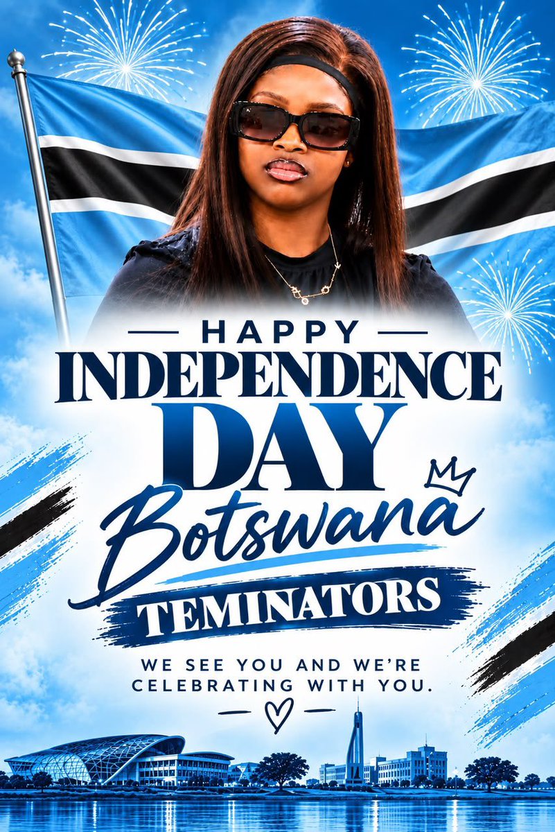 Temiinkem's tweet photo. Botswana, this one is for you

Today, on your Independence Day, we’re celebrating you, Botswana; your beautiful people, your culture, your warmth and all that makes your country special. 🇧🇼❤️

From Temi and all of us supporting her, Happy Independence Day, Botswana! 🇧🇼
Temi really can’t wait to land in Botswana so everyone recognizes her😂

It’s the finale week… please support Temi, keep voting for her and help us take her all the way to get that WIN! 
🎥: @BBNaija 

VOTE FOR TEMI NKEM
#TemiNkem #Bbnaija