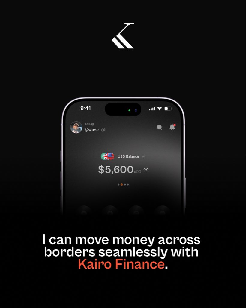 usekairofinance's tweet photo. Rich in life because we have you! ☺️
Tell us what makes you rich in life? 

#UseKairoFinance #JoinTheWaitlist #MoneyMoves #RichInLife https://t.co/eC34Pm225p