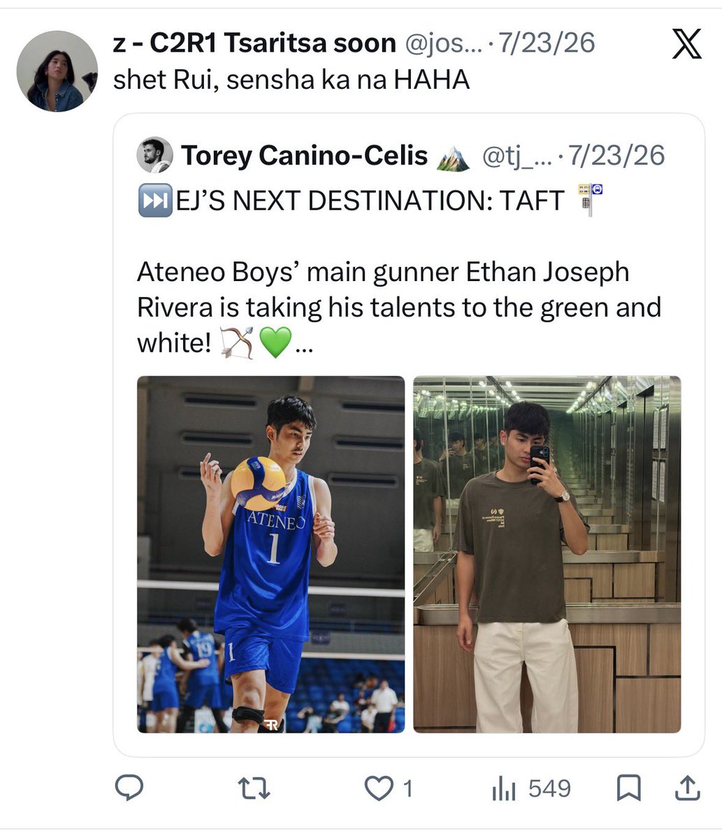 jacksonhowePh's tweet photo. @kylxbxntx @joshinisxzm Si ate ba? https://t.co/nGPqzq61XF