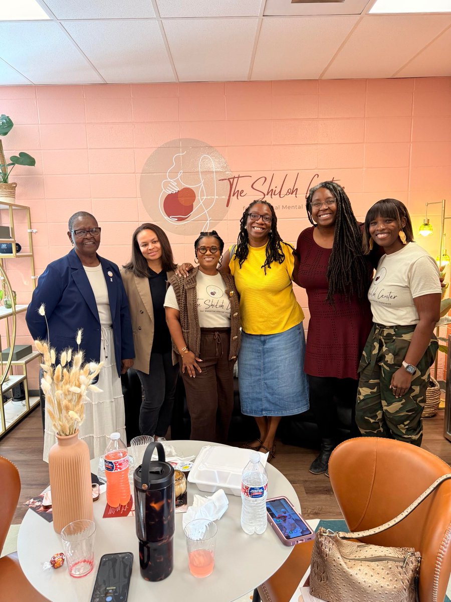 bi3cincinnati's tweet photo. A new space for mothers to feel seen, supported and connected is open in Hamilton! 💜
We were proud to celebrate the ribbon-cutting of The Shiloh Center for Maternal Mental Wellness at the Booker T. Washington Community Center. i#MaternalWellness #HamiltonOhio #bi3Fund https://t.co/25lF5tKtdf