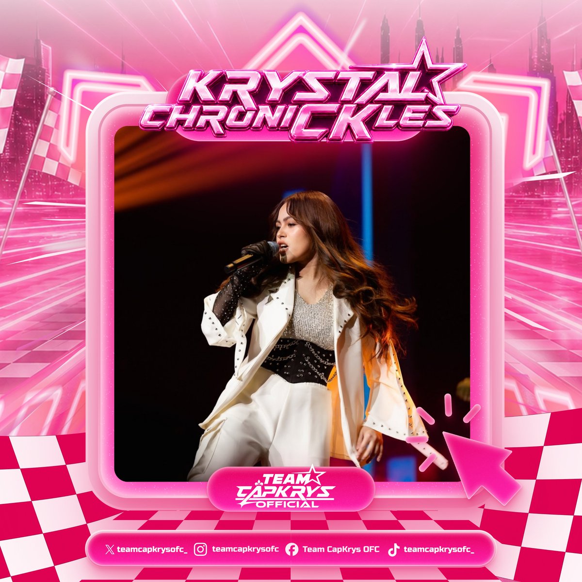 capkrysupdates_'s tweet photo. 𝐔𝐩𝐝𝐚𝐭𝐞 𝐜𝐡𝐞𝐂𝐊!                                       

KRYSTAL ON PHOTOBYFRANKREYES IG POST UPDATE | 093026                      

"@.krystalmejes_ opening performance with the BESTIES"        

🔗: https://t.co/p3FCf8hNsE
↳ drop by & engage, sparckles!                        

#KrystalMejes | @krystamejesz
#capkryschroniCKles 
#capkrysupdates