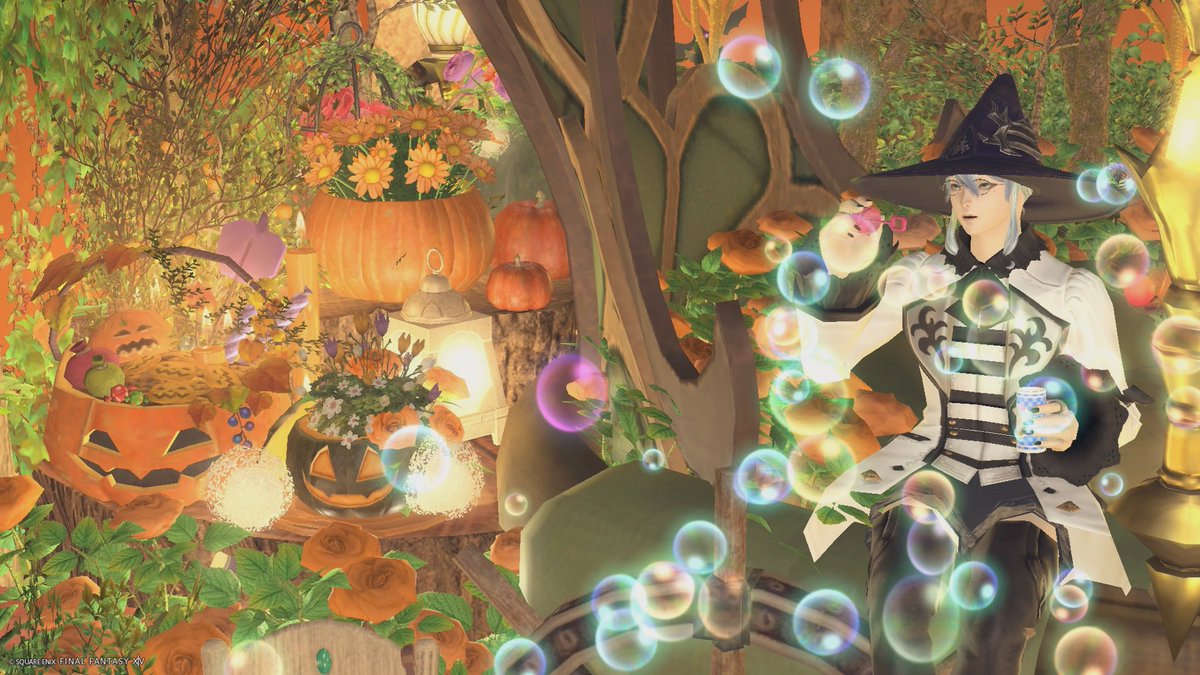 Reito_FF14's tweet photo. 先取りHappy Halloween🎃

#Riku_housing https://t.co/xczWeFhUT6