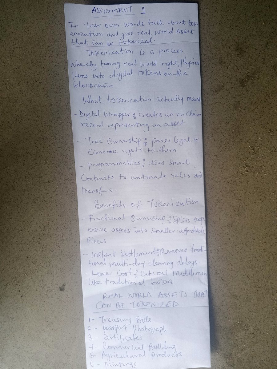 Ytoyin's tweet photo. Class 5: Assignment 1 and 2 combined.

@itsSh0la
@CyrusOlogun
@WEEX_Official
#CryptoWithShola https://t.co/K8tqAH2czq