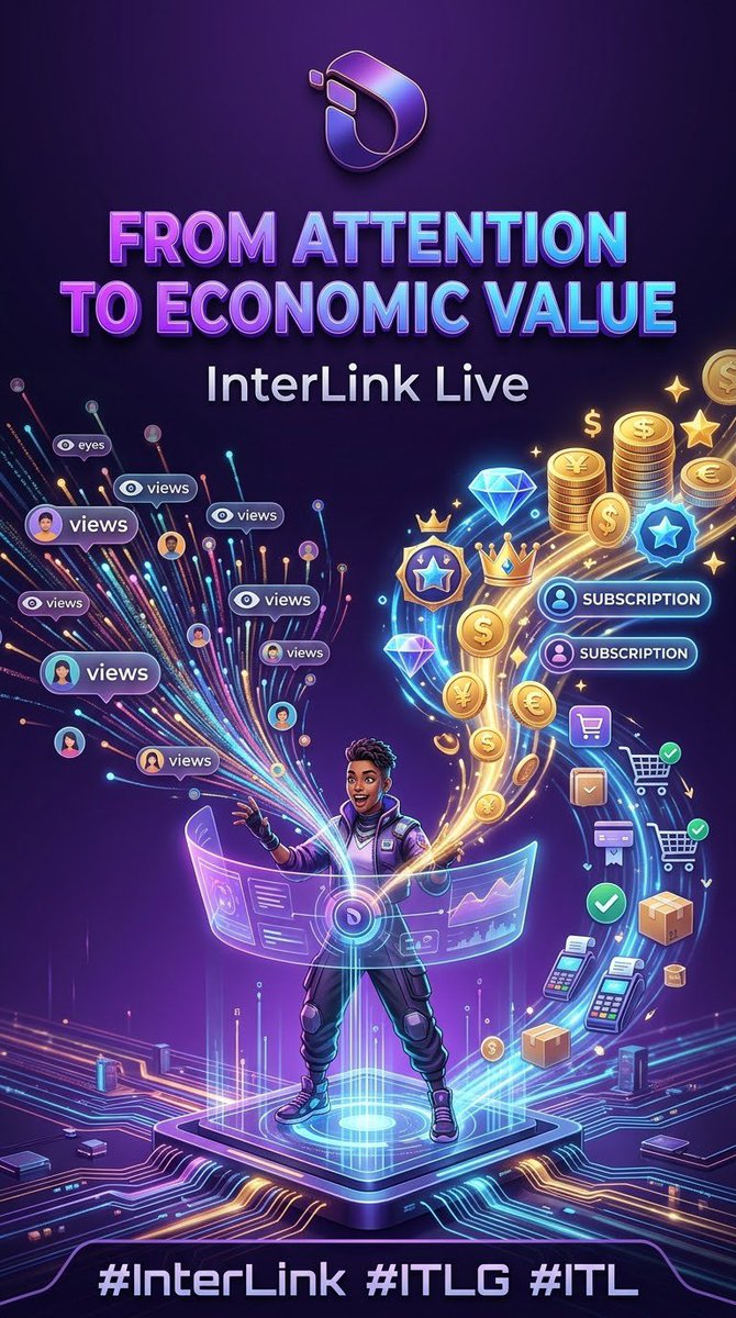 Iukhan1122's tweet photo. Turn views into value. InterLink Live powers the creator economy. #InterLink #ITLG #ITL https://t.co/bTOABNNVAY