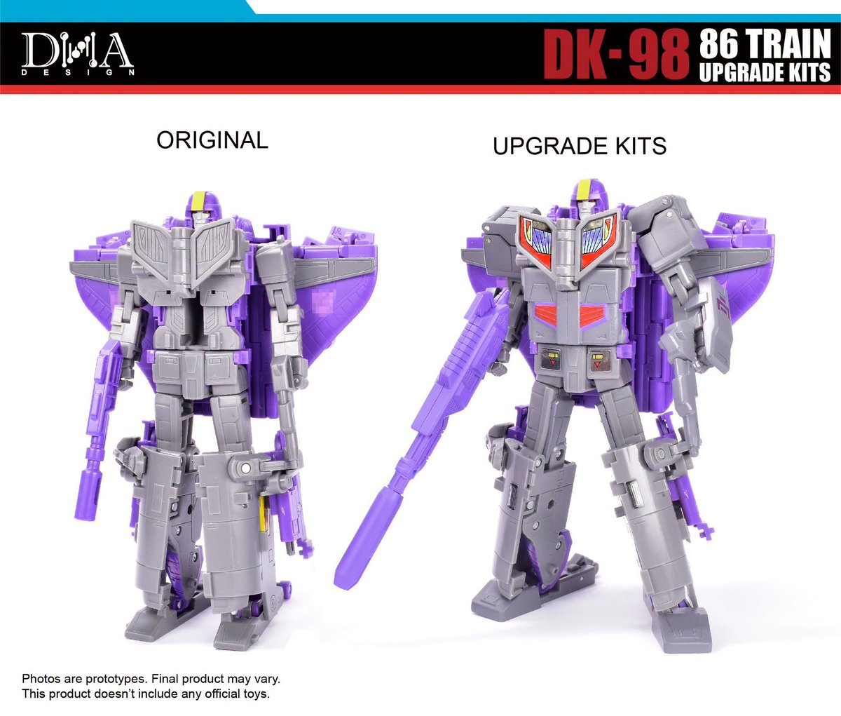 TFormers's tweet photo. DNA Design DK-98 86 Train Studio Series 86 Astrotrain Upgrade Kit Revealed: DNA Design DK-98 86 TRAIN UPGRADE KIT Release Date: December 2026 Asia / February 2027 USA Retail Price:… tformers.com/57562 - Read More #DNADesign #Astrotrain #TransformerToys #UpgradeKit #RobotMode https://t.co/xDUDfM3mVJ