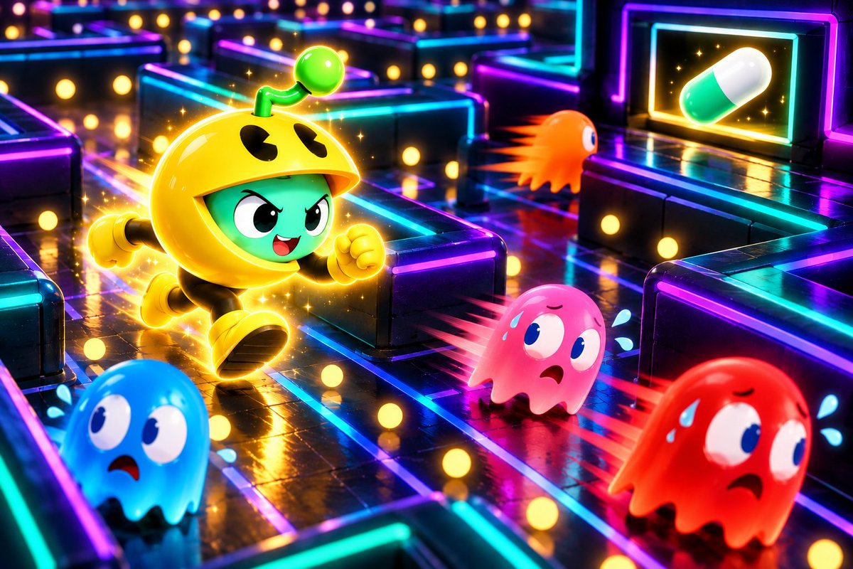 PIP_PUMPFUN's tweet photo. Run. PIP’s coming. 

$PIP #PacMan @Pumpfun @solana https://t.co/xXK2q2UcaE