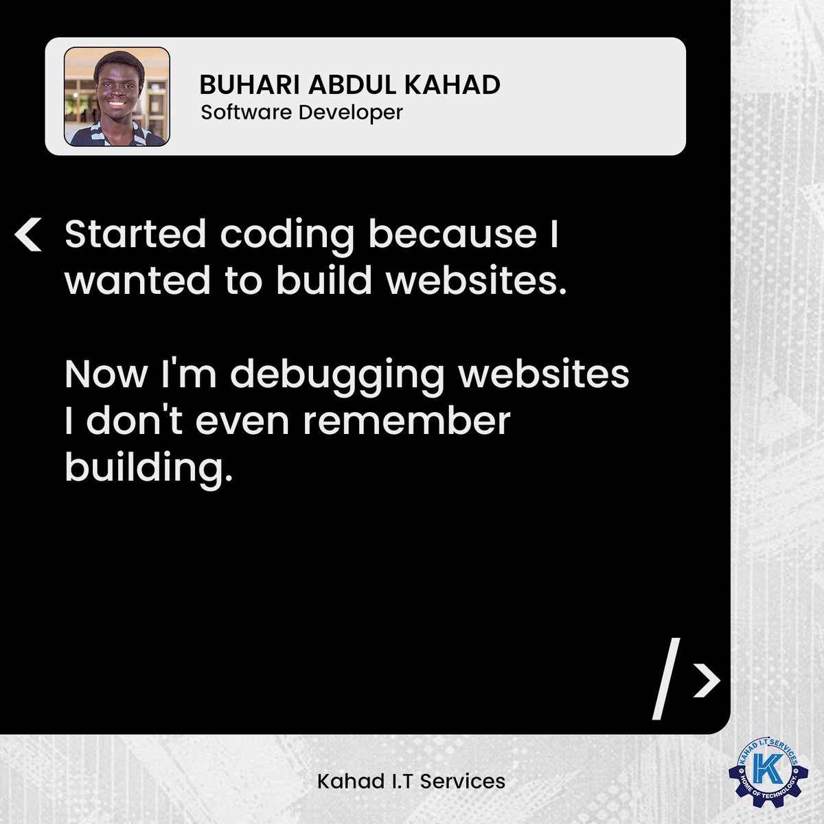 dev_kahad's tweet photo. 🤦‍♂️ https://t.co/mULF9hH0Rj