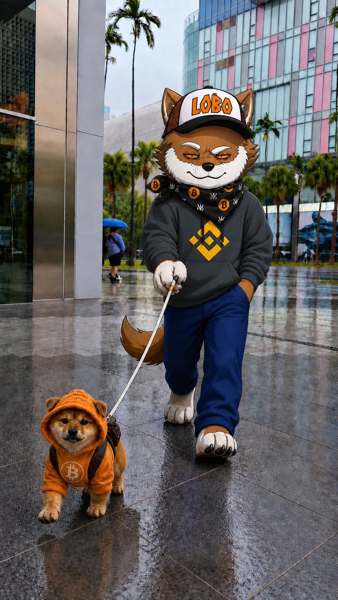 FutGools73945's tweet photo. @binance Breaking news: He bought memecoins on BITCOIN!

I went outside to take my $DOG for fresh air. Keep the bag on a leash, then get back to the mission.

The Wolfpack already went outside—we’re still building. Enjoy your outing, feel the vibe! 
 $LOBO @binance https://t.co/O9WIfxmmGd