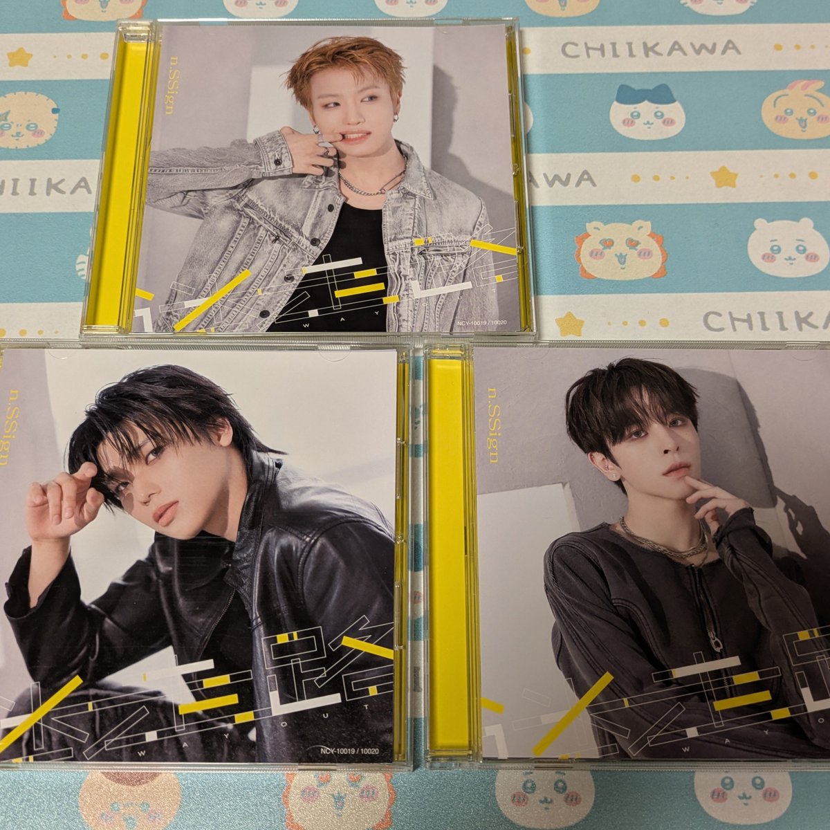 mashio010's tweet photo. n.SSign『迷走路-WAY OUT-』
ソロジャケットCD交換希望

【譲】ソンユン🦭・ハンジュン🐯・ロビン🐨はセルカ付き
　　　ドハ🧸・ロレンス🐰・ヒウォン🐶

【求】カズタ🦄

ツアー(東京)やリリイベでの交換希望🩷
リプ又はDMにてお願いします🙇🏻‍♀️

#nSSign交換
#nSSign_交換 https://t.co/Sp9yQTNqUe
