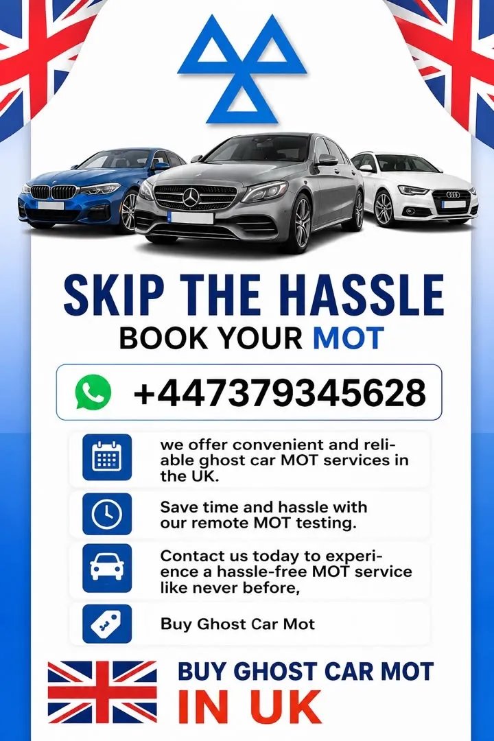 buyghostmot's tweet photo. UK GHOST MOT TEST 🚗
Your source for Ghost car MOT, Ghost MOT test guidance and vehicle safety tips.

📅 Same Day Ghost Car MOT Services

#MOTUK #UKMOT #MOTTest #Car #ghostmot Uk https://t.co/BKqQDqMoh4