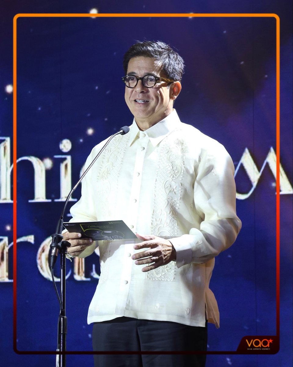 VivaArtists_'s tweet photo. LOOK: Aga Muhlach at the PFIM 2026 Closing Ceremony by the Film Development Council of the Philippines (FDCP)! ✨
He presented the Lifetime Achievement Award of Boss Vic tonight. 🙌🏻
#AgaMuhlach #VAA https://t.co/4UYNX07Ip6