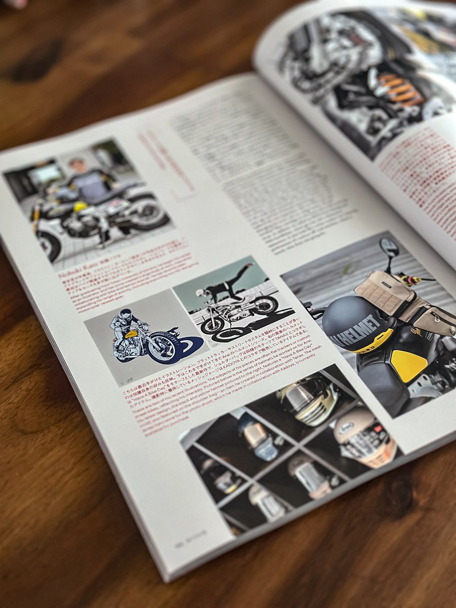 nobtree's tweet photo. RISER MAGAZINE vol.7に取材記事を掲載していただきました。
錚々たるバイクが並ぶ中で、最小排気量ながらも堂々と佇むCABALLEROの勇姿を是非ご覧ください⚡️
https://t.co/fV6c5ShgLL
#RiserMagazine 
#FANTIC #CABALLERO 
#HaveABikeDay. https://t.co/RMQIOjgo03