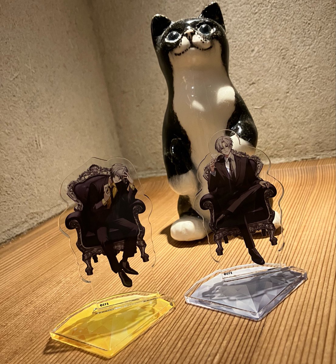1722_corette's tweet photo. 今日のご褒美（アフヌン）
〜王と番犬を添えて〜 https://t.co/k6myFdImJa