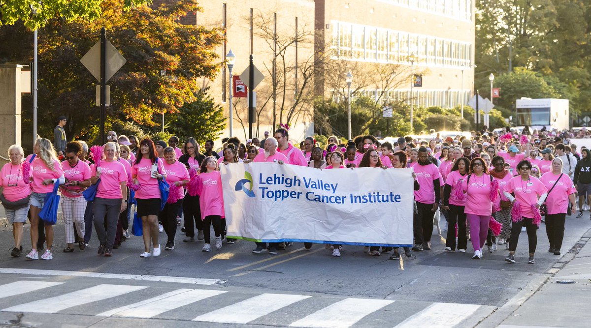 ESUniversity's tweet photo. Proud to once again team up with @LVHN Pocono for our annual Pink Light Walk for breast cancer awareness tomorrow at 5 p.m.

Walk begins at our Science and Technology Center &amp; make its way to the hospital's Dale and Frances Hughes Cancer Center nearby.

Make sure to wear pink! https://t.co/Xf7ocz0za4