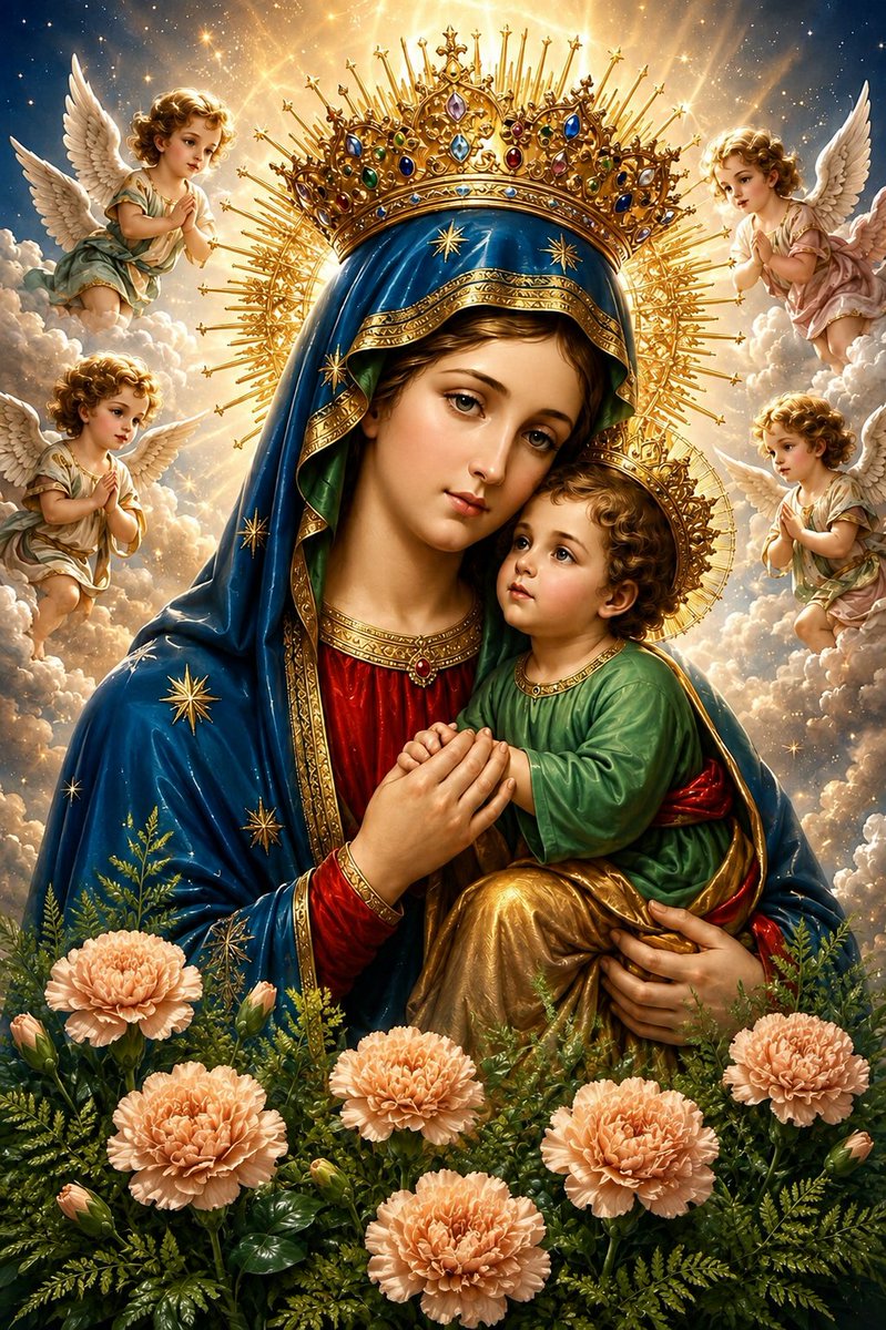 PptuoS's tweet photo. Que la Santísima Virgen de Nuestra Señora del Perpetuo Socorro acompañe, proteja y llene de paz a cada una de sus familias en este nuevo día que el Señor nos regala. ¡Muy buenos y bendecidos días a toda la comunidad! https://t.co/8PYWQHWEwO