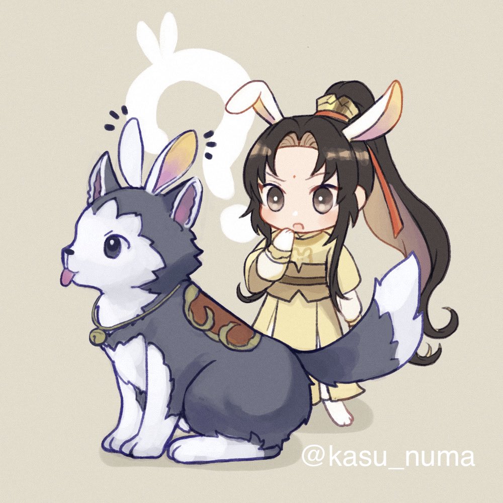 kasu_numa's tweet photo. 中秋節！おわてる！かなり昔描いたまそしの方のpictureを再掲させてください https://t.co/UyrT4EJX1E