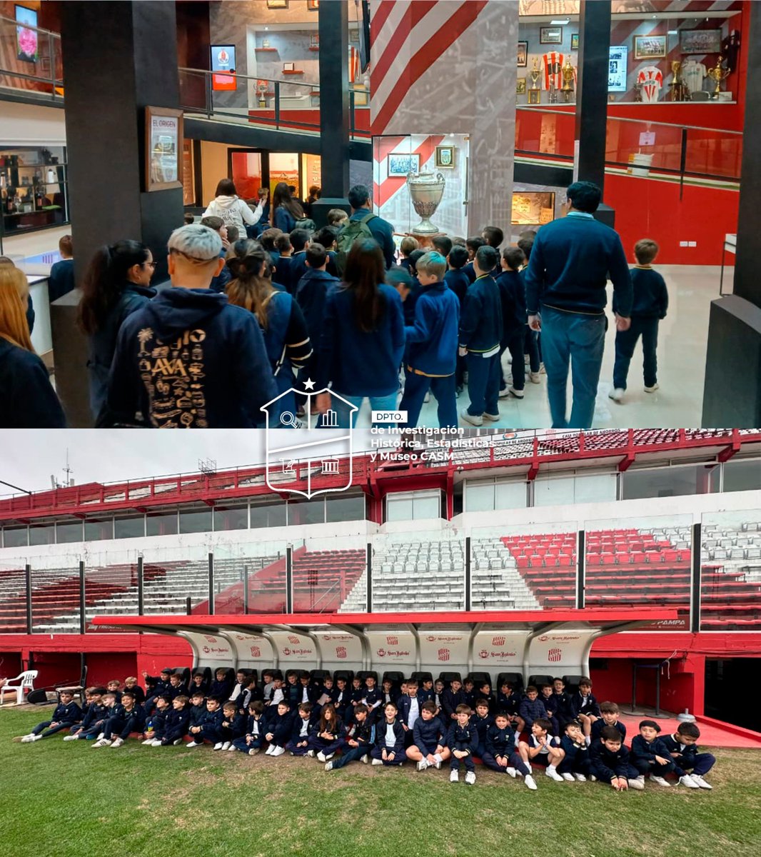 DIHEMCASM's tweet photo. #Visitas 🏛️🇦🇹 

EL COLEGIO PUCARÁ - APDES TUCUMÁN EN EL MUSEO SANTO

Recibimos en el Museo de nuestro Club, la visita de alumnos y docentes de 2do grado del Colegio Pucará - Apdes Tucumán. https://t.co/oUH8vjOvac