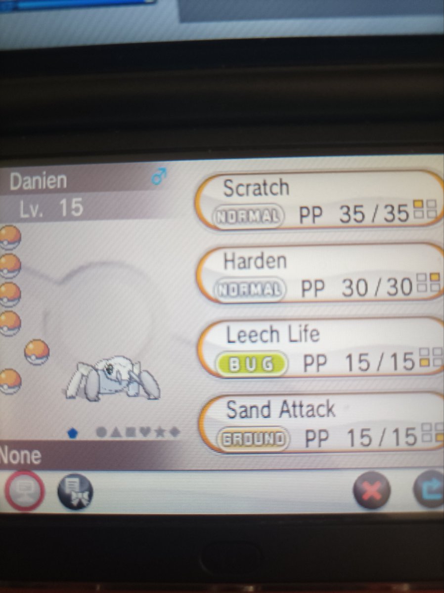 HeyWhazzat's tweet photo. Route 6 Encounter; Nincada (Damien)
Route 6 Ambush; Venipede (Ankh)
Route 7 Encounter; Furfrou (Tense O' Dig )
I actually told to a Friend of mine i wanted Nincada, and look at that LOL. Also, Orson the Charmander died because 2 Furfrous Ganged up on him with Headbutt... https://t.co/7zegZfr7fY