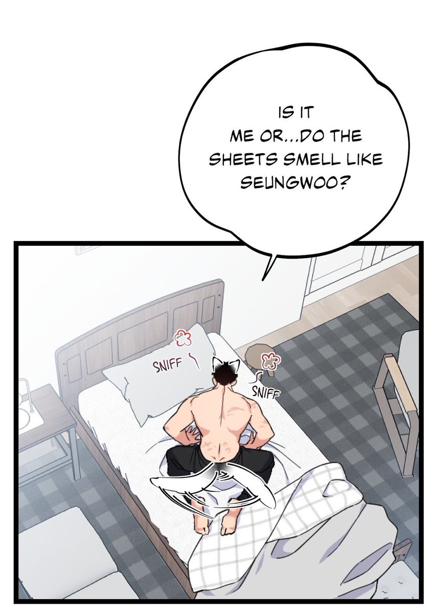 foreternal_love's tweet photo. Puppy-ing so hard he can't forget his ex's scent https://t.co/ZP2s19YCIA