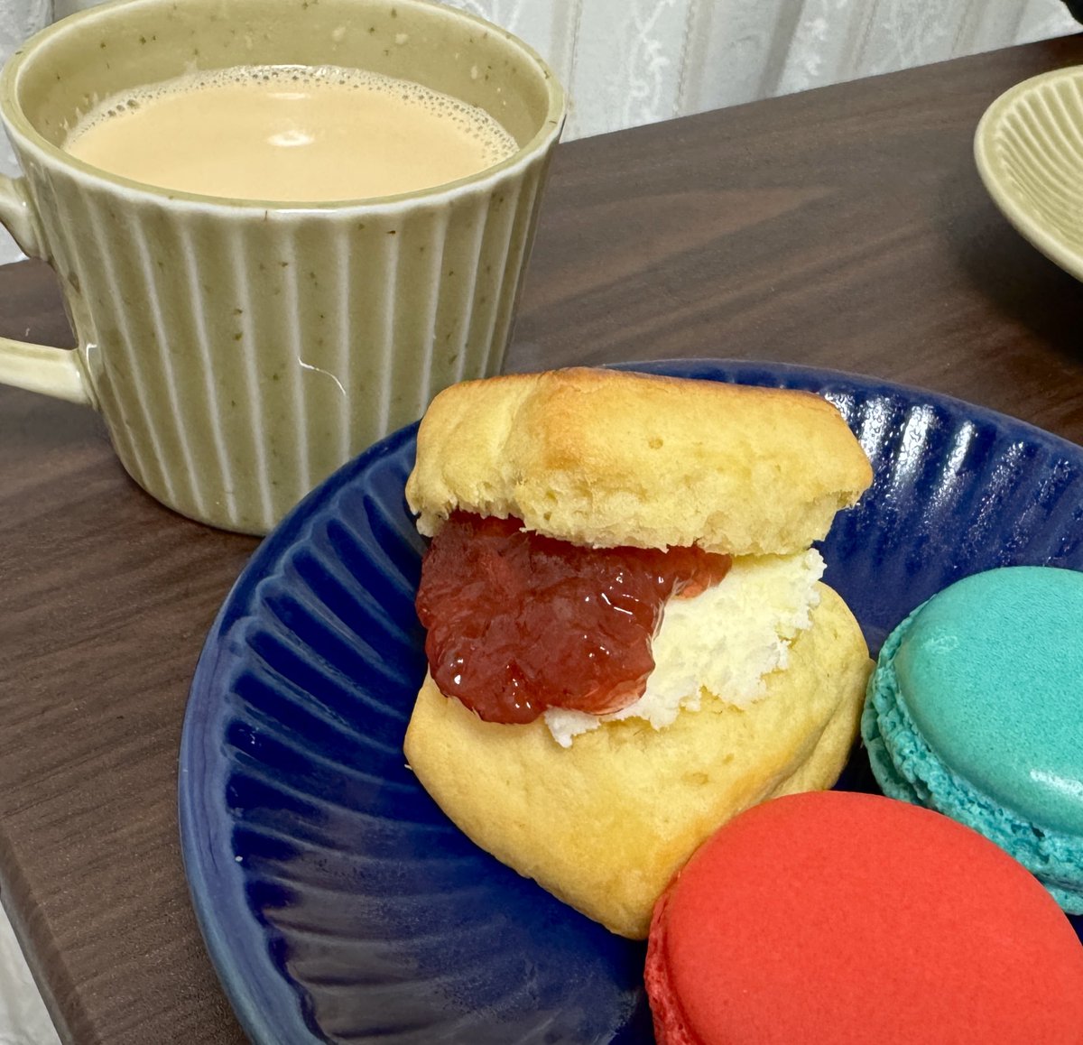 7004_official's tweet photo. 秋だからね
クリームティー🫖 https://t.co/DK2qUrp3ec