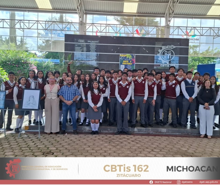 cbtis162's tweet photo. 🇲🇽 ACTO CÍVICO | SEMANA DEL 28 DE SEPTIEMBRE AL 2 DE OCTUBRE DE 2026 🇲🇽
En el CBTIS 162 llevamos a cabo nuestro acto cívico correspondiente a la semana del 28 de septiembre al 2 de octubre. Reconocemos la participación de alumnos de 5AM Programación y 5AV Programación. https://t.co/MMlr9ZvqQY
