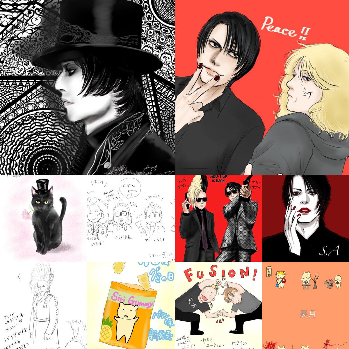 mayu3102's tweet photo. 今月描いた絵を晒そう

もひとつくらい5人絵描きたかったんですけど力及ばず…😢
また描きたいですねー

いつも見ていただきありがとうございます✨ https://t.co/h7wMYcwZjU