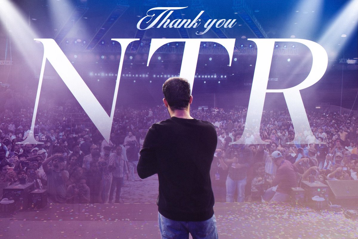 arkamediaworks's tweet photo. Wherever he is…..there’s a celebration. And we all meant it. ❤️❤️

ALL HAILS from the #DontTroubleTheTrouble team and the entire Tiger Nation for the most cherished evening 💥💥

#DTTTonOct2nd @tarak9999 #NTR https://t.co/AvzPQmYvFX