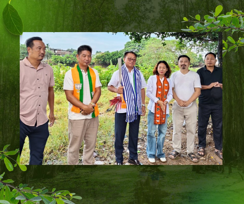 BJPMahilaDim's tweet photo. 🌱 Seva Sankalp Abhiyan | Tree Plantation Drive 🌱

BJP Mahila Morcha, Dimapur District, proudly participated in the Tree Plantation Drive held at State Stadium, Dimapur, on 30th September 2026, as part of the Seva Sankalp Abhiyan.
#Sevasanklapabhiyan 
@BJP4India @BJP4Nagaland https://t.co/M7rGJHqvRd