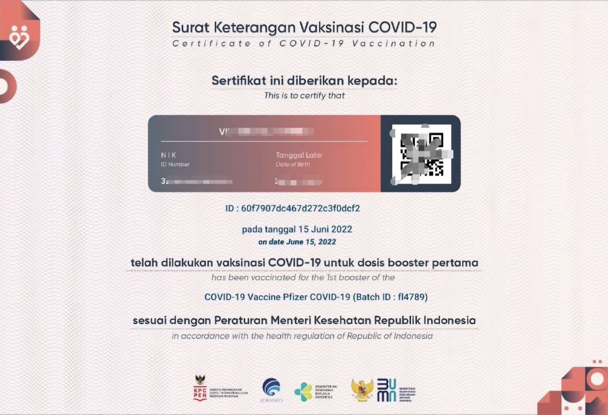 luujisvt_'s tweet photo. GUE PUNYA 3 SERTIF VAKSIN COVID😭 https://t.co/FhNtpgAW4k