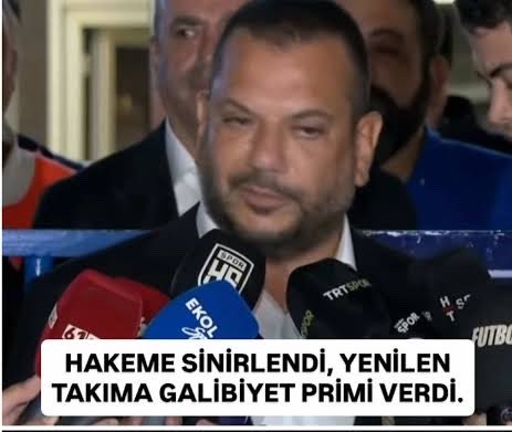 Yedeksolkanat's tweet photo. Demek ki Fb maçını kaybedince prim dağıtmasının sebebi hakem değilmiş 😂 https://t.co/GOrOUWRjkk