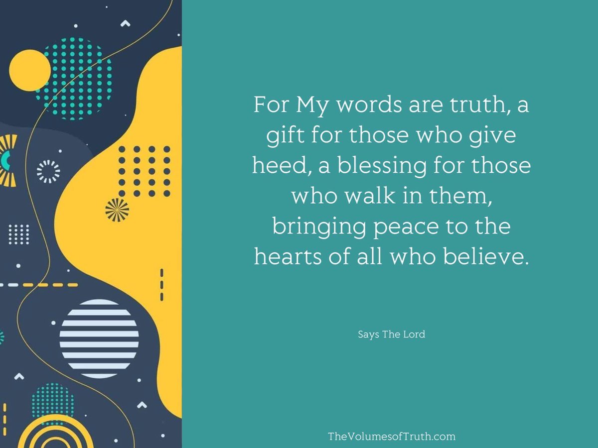TweetOfTruth's tweet photo. Source: https://t.co/aJ2DBjVWmJ

#TheVolumesofTruth #Prophecy #YAHUWAH #YahuShua #Jesus #God #WordofGod #truth #inspirationalquotes https://t.co/ewhVirKc4T