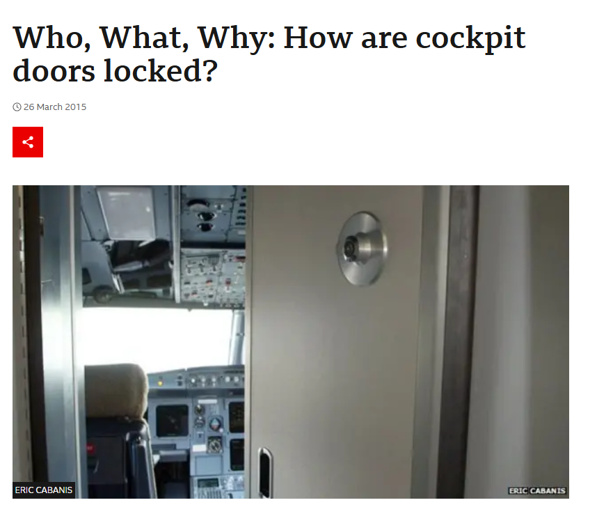 UnityNewsNet's tweet photo. OK, so israeli's 'stormed the cockpit' to prevent a 9-11 attack there says Netanyahu and they are heroes.

Yet after 9-11 they changed it so that a cockpit cannot be accessed by the passengers.

Surely someone from 'israel' isn't lying?

Do they lie often? https://t.co/oymig5cEa2