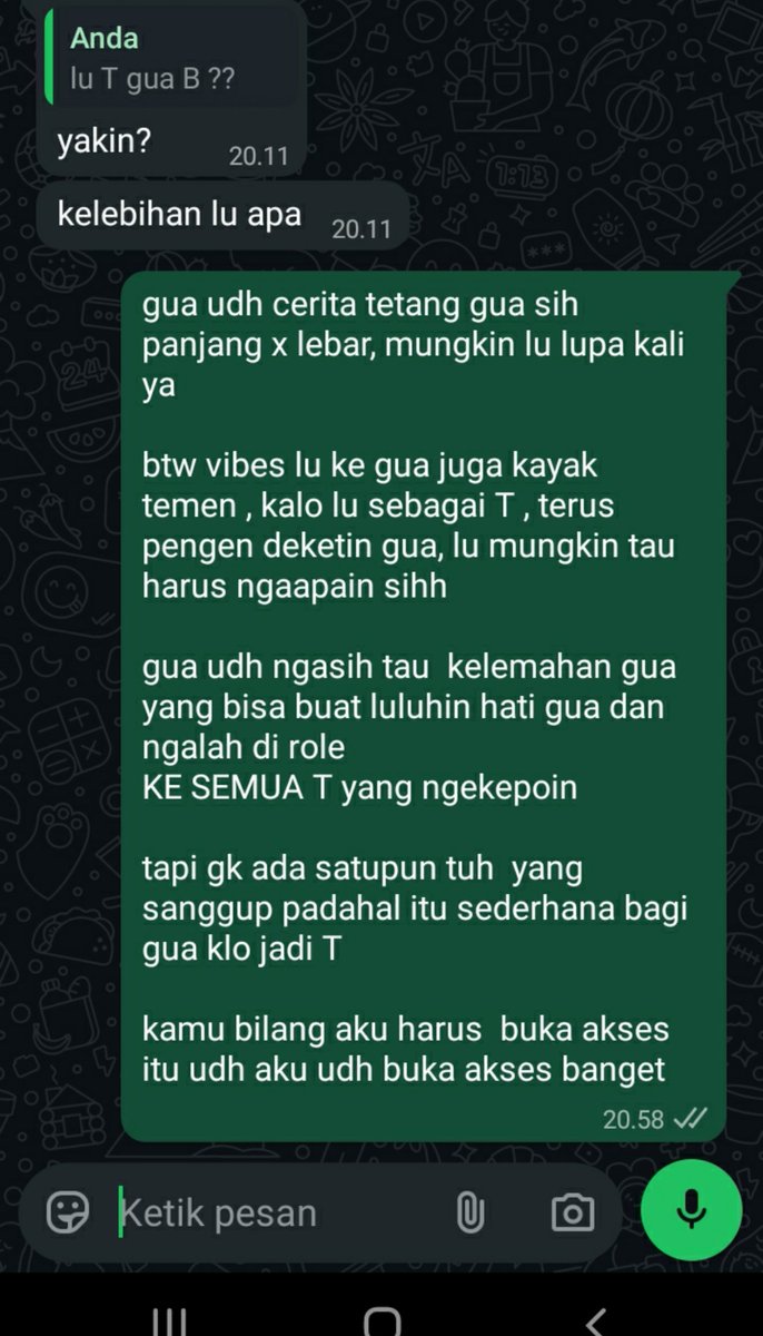 SymVphony69's tweet photo. keluh kesah sebagai VT 

berasa interview 😭😭😭
menarik sih 

#gaybandung https://t.co/PmKYAg44sM