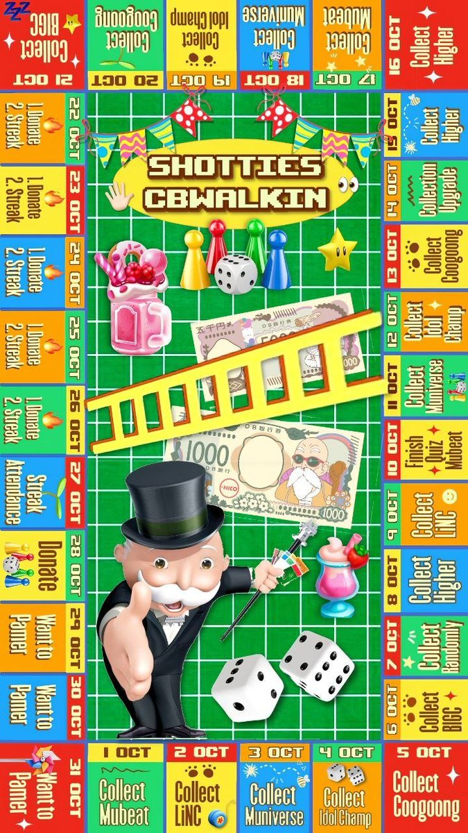 4SHOVOTE_INA's tweet photo. 📢 SHOTTIES ARE YOU READY ❓

Remember when we said…
“Something is cooking…” ❓👀🔥

Well… the wait is OVER! 💥

Introducing 🎲SHOTTIES #CBWALKIN🎲

Kali ini Minvote ngajak seluruh Shotties-deul buat menjalankan 31 hari, 31 misi, satu tujuan:
🔥 MENYUKSESKAN COMEBACK LNGSHOT! 🔥

📅 START: 1 OCTOBER
🎯 MISSION: Collect as much ammo as you can! 

Setiap hari bakal ada misi yang harus diselesaikan. 🚨
So, are you ready to start the journey with us? 🎮🔥

LET’S #CBWALKIN , SHOTTIES! 🫵🏻💥

#LNGSHOT #롱샷