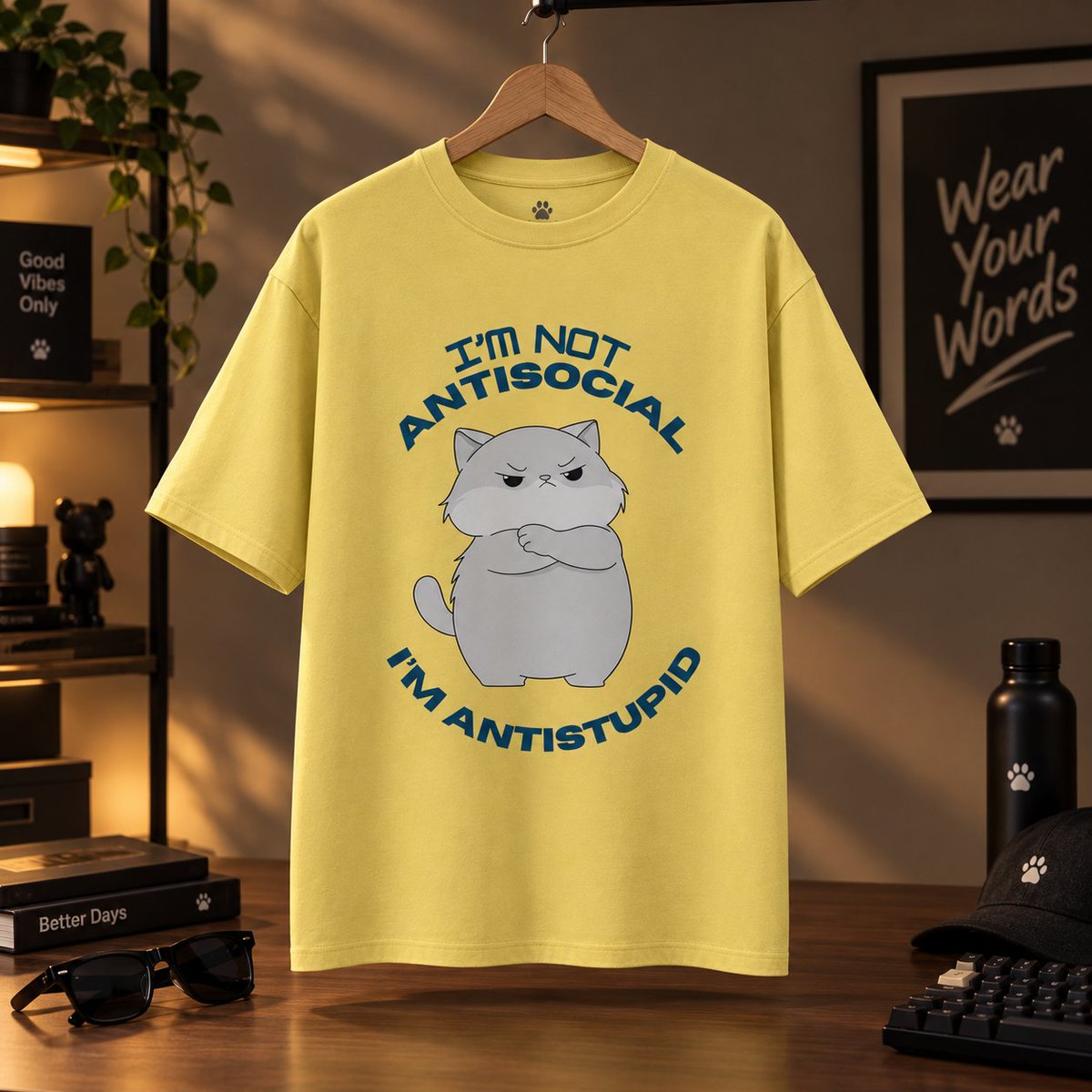 pandapawsin's tweet photo. Why speak when your T-shirt can drop the mic for you?  

Let your tee do the talking with unapologetic attitude and zero filter. 😎

Wear Your Words with Panda Paws Premium Urbanwear.

Free delivery | Easy returns |  Unisex sizing