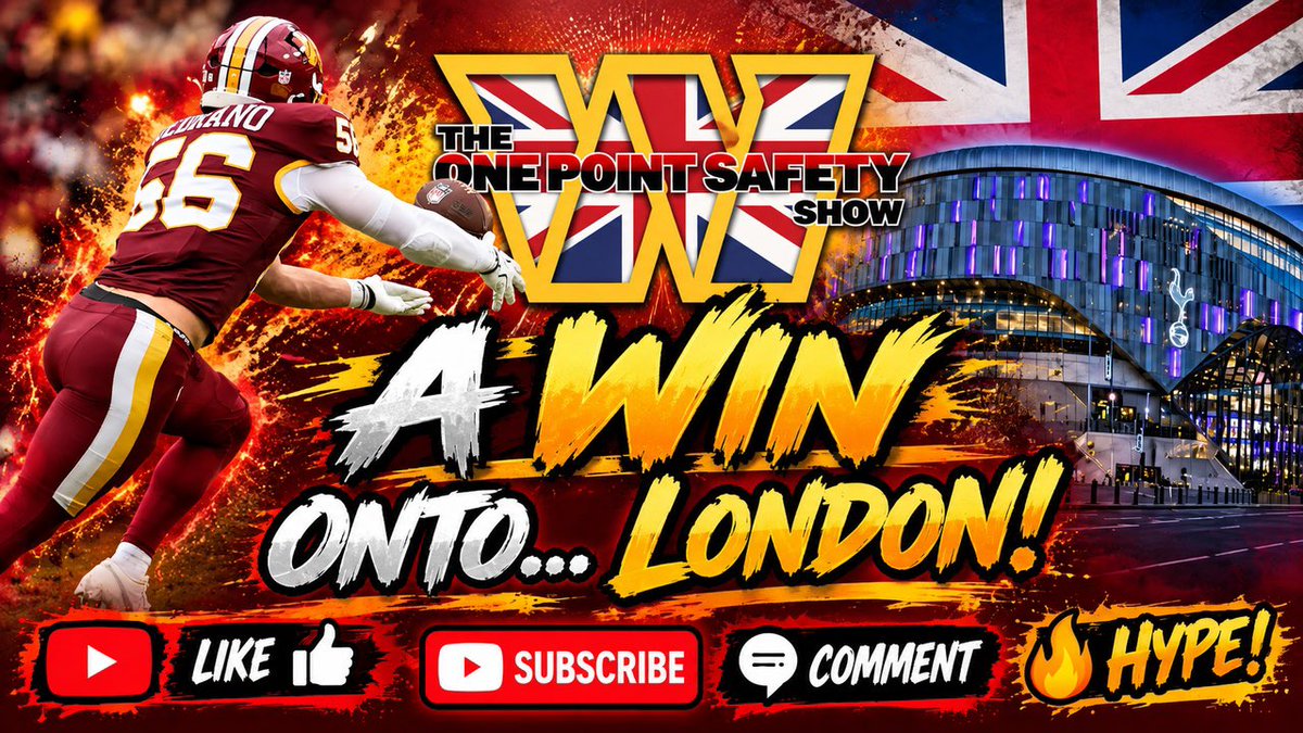 scottieh84's tweet photo. 🚨🚨  #commanders nation stop in say 👋 the @Onepointsafety4  with @scouseandy20 will be live at 9pm tonight 4pm EST (a day early due to London travel) - any fan questions leave a reply the link to the show is below 👇🏻👇🏻👇🏻

#RaiseHail #54th #OPSS #NFL 

https://t.co/MPXEIHjVAA https://t.co/HLRfQWJQhV