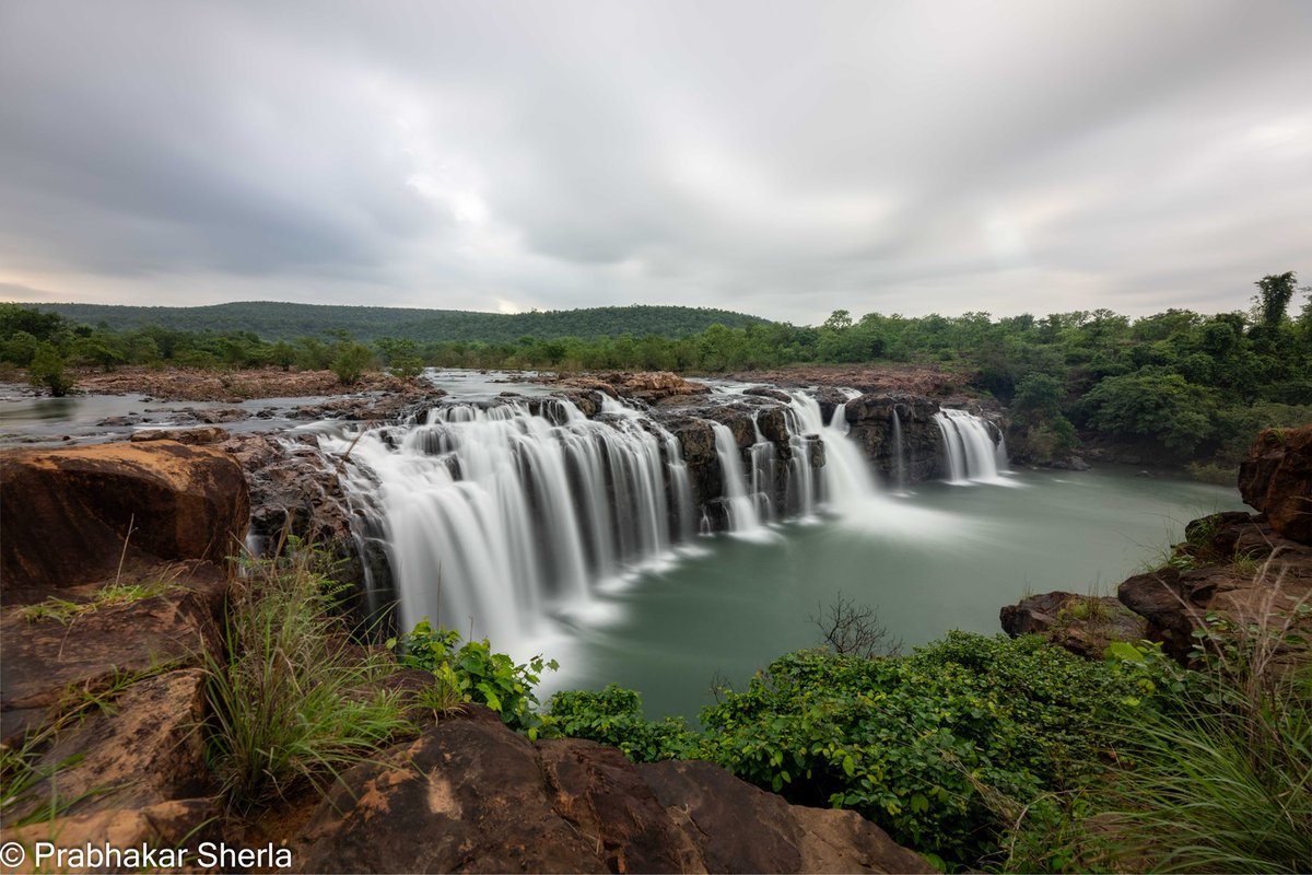 Ariemog's tweet photo. Bogatha Waterfalls during monsoon.. #photowalkshyderabad 
#waterfalls 
#nikonz8 
#landscapephotography 
#naturephotography 
# forest https://t.co/TZAvMzLTIa