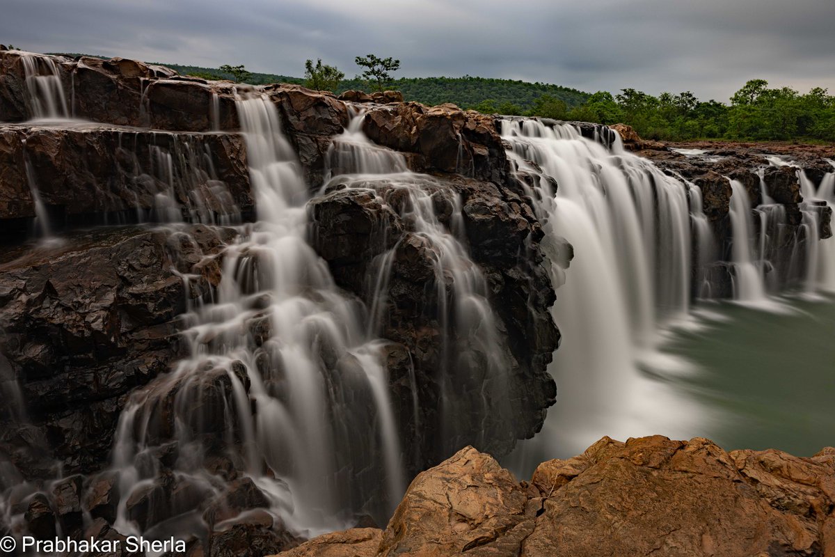 Ariemog's tweet photo. Bogatha Waterfalls during monsoon.. #photowalkshyderabad 
#waterfalls 
#nikonz8 
#landscapephotography 
#naturephotography 
# forest https://t.co/TZAvMzLTIa