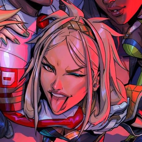 luxnoira's tweet photo. theyre having a 👅 off https://t.co/9J2y48hD4G