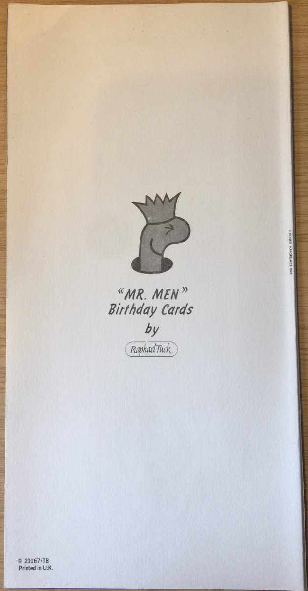 WatsonsVintage's tweet photo. An ADORABLE way to say Sorry! RARE Vintage 1978 Original Mr Men 'Sorry' Card - Roger Hargreaves - Raphael Tuck Card Printed in UK - Mr Men Fan Card - Childhood Nostalgia https://t.co/BZRugsS2Kd via @Etsy #VintageCards #SorryCards #MrMen #RogerHargreaves #GreetingsCards #70sArt https://t.co/kCZoYYDkCj