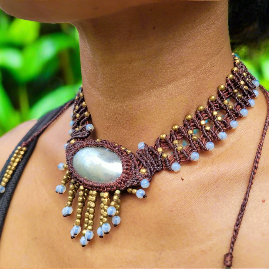 nilton1000's tweet photo. We came from the ocean, and we still carry it within us. 🌊
The salt in our veins, the rhythm of the tides in our breath, the call of the sea echoing in our spirit. This necklace is a tribute to our first mother—the ocean. The mother of pearl https://t.co/dSJhVLvbTq