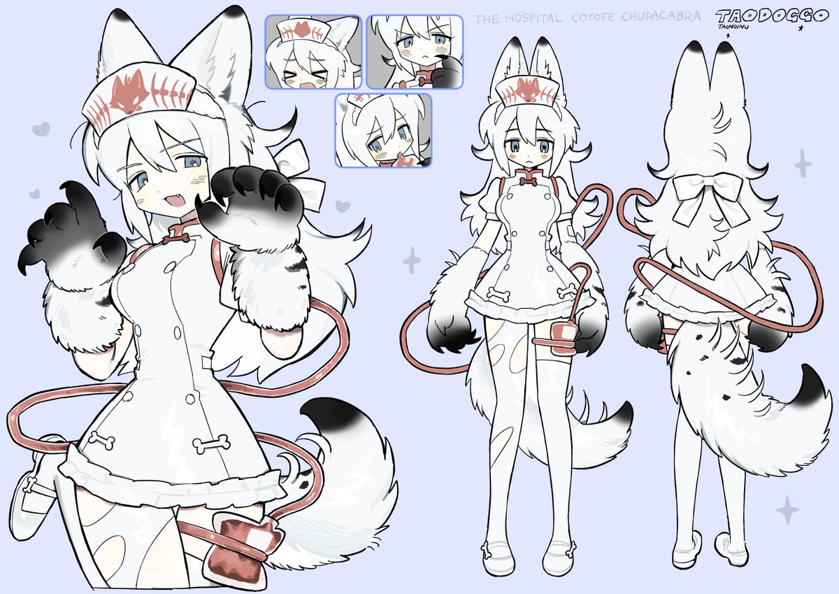taonoinu's tweet photo. A new OC for fall! She’s a vampire girl… who’s actually a chupacabra.
Hope you like her! https://t.co/bWczDU0x4B