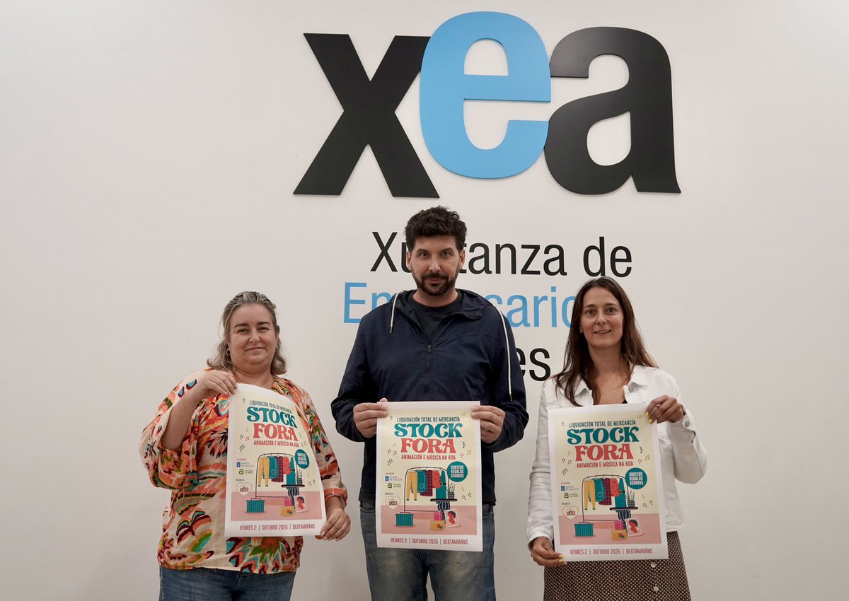 concellodeames's tweet photo. 🔸A Xuntanza de Empresarios de Ames (XEA) organiza este venres, 2 de outubro, de 🕔 17.00 a 20.00 horas, a iniciativa Stock Fóra. 

Para saber máis 🔗 https://t.co/Swp8TIyH8m

#FóraStock #Ames #ConcelloDeAmes #XEA https://t.co/D36e3AAcli
