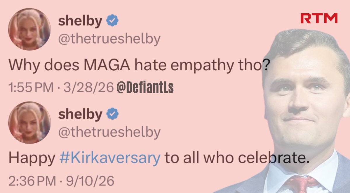 DefiantLs's tweet photo. Ah, the "empathy" crowd. https://t.co/5tLUw1jKvo