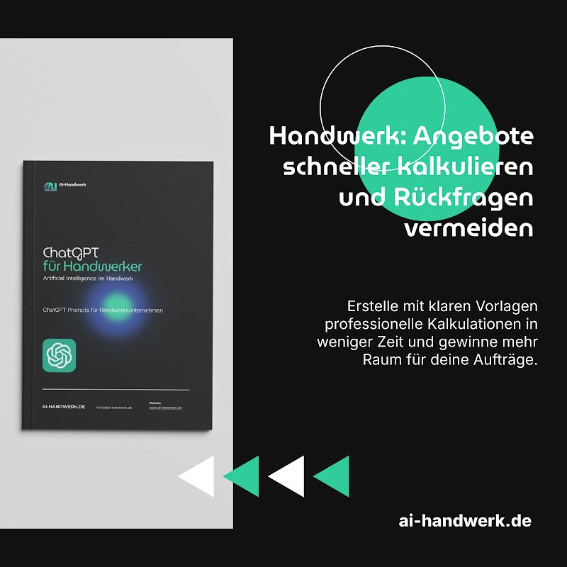 AIHandwerk's tweet photo. Spare Zeit bei Angeboten: Mit klaren Vorlagen erstellst du professionelle Kalkulationen schneller und vermeidest Rückfragen. #Handwerk Nutze die Vorlage heute und gewinne mehr Zeit für deine Aufträge. #Betrieb
https://t.co/Cw6F0vXidt https://t.co/9GkuAxyz4x